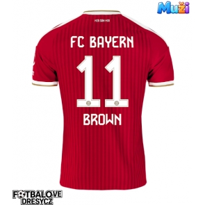 Bayern Munich Nathaniel Brown #11 Domácí Dres 2026-27 Krátký Rukáv Bayern Munich Nathaniel Brown #11 Domácí Dres 2026-27 Krátký Rukáv